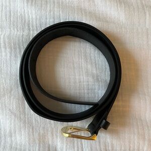 Genuine Leather H&M Black Belt